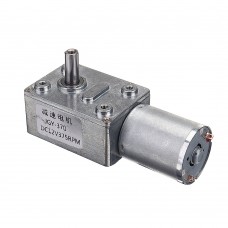 DC 12V Micro Motor Reversible High Torque Turbo Worm Geared Motor