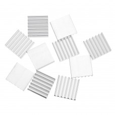 30Pcs 14x14x4mm Aluminum Radiator Chip Heat Sink