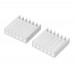 30Pcs 14x14x4mm Aluminum Radiator Chip Heat Sink