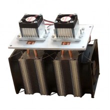 Enhanced Version 12V 12A 144W DIY Double Head Electronic Semiconductor Refrigerator Radiator Cooling Equipment Refrigeration Side Can Be Frozen